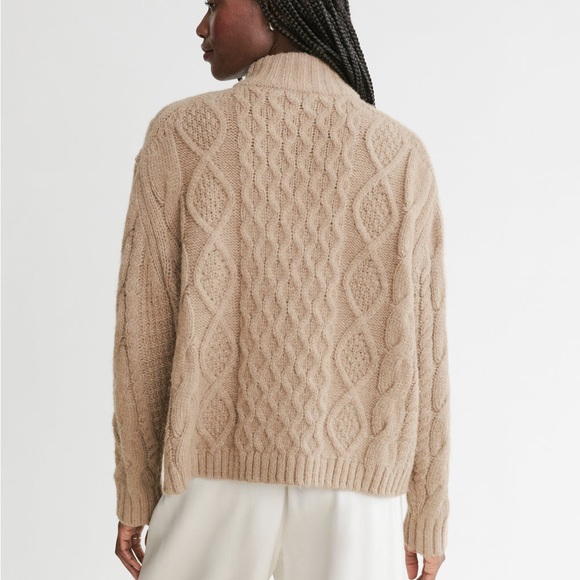 Jenni Kayne Cable Half-zip - Picture 4 of 7